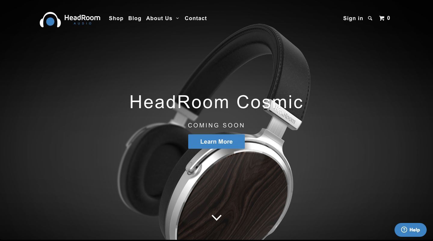HeadRoom Audio Gets a New Website - and A Cosmic Surprise!
