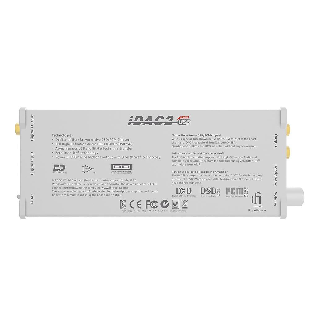 iFi AUDIO micro-iDAC2 DAC + Headphone Amplifier DACs iFi Audio