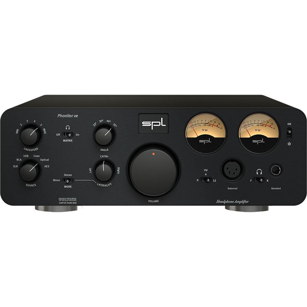 SPL Phonitor XE Headphone Amplifier Headphone Amplifiers SPL Black No