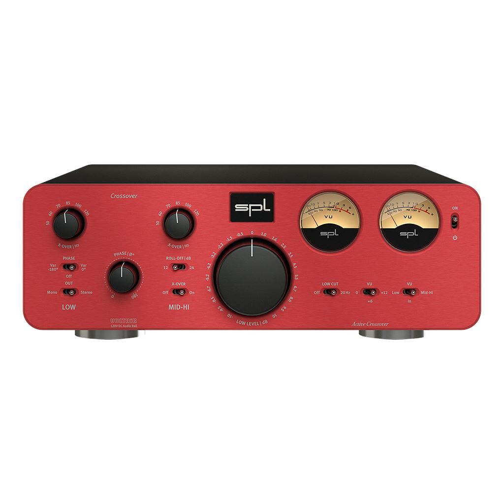 SPL Crossover Active Analog 2-Way Crossover Crossover SPL Red 